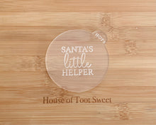 Load image into Gallery viewer, Santas Little Helper Fondant Embosser
