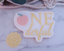 Load image into Gallery viewer, 'Mix and Match' - Blank Onederful Fondant Cookie Embosser & Cutter - Made in the UK with Love from House of Toot Sweet - Just £6! Shop now at House of Toot Sweet