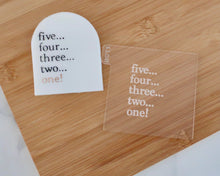 Load image into Gallery viewer, Countdown Cookie Cutter / Embosser - Made in the UK with Love from House of Toot Sweet - Just £6! Shop now at House of Toot Sweet