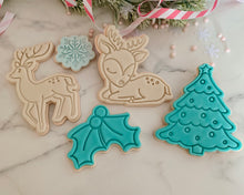 Load image into Gallery viewer, Christmas Tree Fondant Stamp & Cookie Cutter