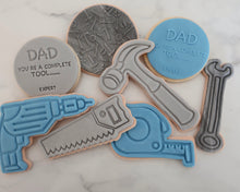 Load image into Gallery viewer, Construction Wrench Fondant Cookie Stamp / Cutter - Made in the UK with Love from House of Toot Sweet - Just £6.50! Shop now at House of Toot Sweet
