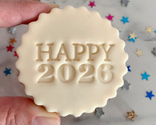 Load image into Gallery viewer, Happy 2026 Fondant Stamp