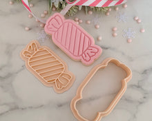 Load image into Gallery viewer, Candy Sweet Christmas Fondant Stamp & Cookie Cutter