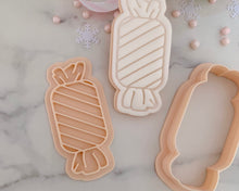 Load image into Gallery viewer, Candy Sweet Christmas Fondant Stamp & Cookie Cutter