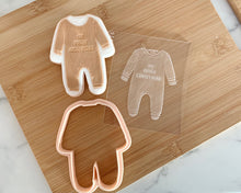 Load image into Gallery viewer, First Christmas Onesie Fondant Embosser and Cutter