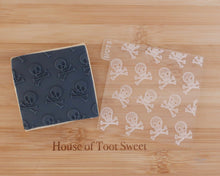 Load image into Gallery viewer, Skull & Cross Bones Texture Embosser - Made in the UK with Love from House of Toot Sweet - Just £7! Shop now at House of Toot Sweet