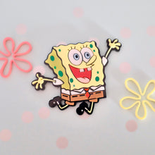Load image into Gallery viewer, Spongebob/ Patrick Star Inspired Acrylic Cake Charm