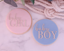 Load image into Gallery viewer, Baby Girl Fondant Cookie Embosser - Made in the UK with Love from House of Toot Sweet - Just £6.50! Shop now at House of Toot Sweet