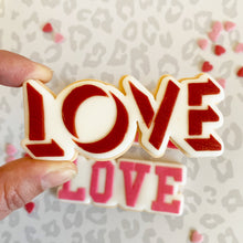 Load image into Gallery viewer, Love Fondant Embosser & Cutter