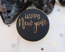 Load image into Gallery viewer, Happy New Year Fondant Cookie Embosser - Made in the UK with Love from House of Toot Sweet - Just £6.50! Shop now at House of Toot Sweet