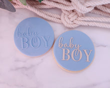 Load image into Gallery viewer, Baby Boy Fondant Cookie Embosser - Made in the UK with Love from House of Toot Sweet - Just £6.50! Shop now at House of Toot Sweet