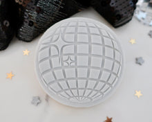 Load image into Gallery viewer, Disco Ball Cookie Cutter / Embosser - Made in the UK with Love from House of Toot Sweet - Just £6! Shop now at House of Toot Sweet
