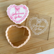 Load image into Gallery viewer, Galentine's Girlies Fondant Embosser & Cutter