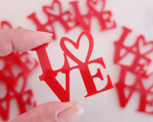 Load image into Gallery viewer, Love - Cupcake Toppers/ Charms - Made in the UK with Love  from House of Toot Sweet - Just £1.10! Shop now at House of Toot Sweet