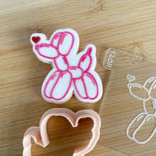 Load image into Gallery viewer, Balloon Dog Fondant Embosser & Cutter