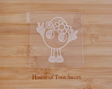 Load image into Gallery viewer, Groovy Easter Egg Fondant Embosser / Cutter - Made in the UK with Love from House of Toot Sweet - Just £6.50! Shop now at House of Toot Sweet