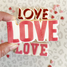 Load image into Gallery viewer, Love Fondant Embosser & Cutter