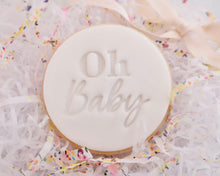 Load image into Gallery viewer, Oh Baby Fondant Cookie Stamp - Made in the UK with Love from House of Toot Sweet - Just £5! Shop now at House of Toot Sweet