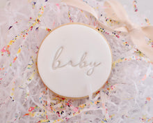 Load image into Gallery viewer, Baby Version 2 Fondant Cookie Stamp - Made in the UK with Love from House of Toot Sweet - Just £5! Shop now at House of Toot Sweet