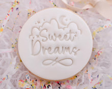Load image into Gallery viewer, Sweet Dreams Fondant Cookie Stamp - Made in the UK with Love from House of Toot Sweet - Just £5! Shop now at House of Toot Sweet