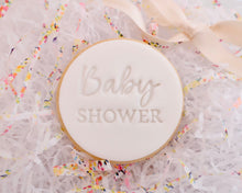 Load image into Gallery viewer, Baby Shower Fondant Cookie Stamp - Made in the UK with Love from House of Toot Sweet - Just £5! Shop now at House of Toot Sweet