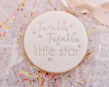 Load image into Gallery viewer, Twinkle Twinkle Little Star Fondant Cookie Stamp - Made in the UK with Love from House of Toot Sweet - Just £5! Shop now at House of Toot Sweet