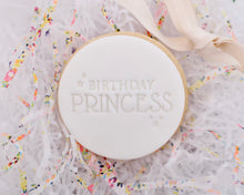 Load image into Gallery viewer, Birthday Princess Fondant Cookie Stamp - Made in the UK with Love from House of Toot Sweet - Just £5! Shop now at House of Toot Sweet