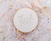 Load image into Gallery viewer, Thank You Fondant Cookie Stamp - Made in the UK with Love from House of Toot Sweet - Just £5! Shop now at House of Toot Sweet