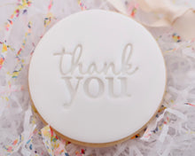 Load image into Gallery viewer, Thank You Fondant Cookie Stamp - Made in the UK with Love from House of Toot Sweet - Just £5! Shop now at House of Toot Sweet