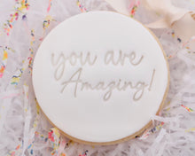 Load image into Gallery viewer, You Are Amazing! Fondant Cookie Stamp - Made in the UK with Love from House of Toot Sweet - Just £5! Shop now at House of Toot Sweet
