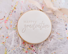 Load image into Gallery viewer, Happy Graduation Fondant Cookie Stamp - Made in the UK with Love from House of Toot Sweet - Just £5.50! Shop now at House of Toot Sweet