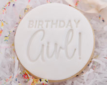 Load image into Gallery viewer, Birthday Girl Fondant Cookie Stamp - Made in the UK with Love from House of Toot Sweet - Just £5! Shop now at House of Toot Sweet