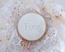 Load image into Gallery viewer, Classic Font Birthday Age 1-10 Fondant Cookie Stamp - Made in the UK with Love from House of Toot Sweet - Just £5! Shop now at House of Toot Sweet