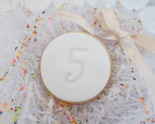 Load image into Gallery viewer, Handwritten Font Birthday Number Age 1-10 Fondant Cookie Stamp - Made in the UK with Love from House of Toot Sweet - Just £5! Shop now at House of Toot Sweet