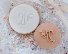 Load image into Gallery viewer, Handwritten Font Birthday Milestones Fondant Cookie Stamp - Made in the UK with Love from House of Toot Sweet - Just £5! Shop now at House of Toot Sweet