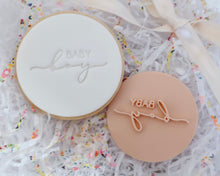 Load image into Gallery viewer, Baby Boy Fondant Cookie Stamp - Made in the UK with Love from House of Toot Sweet - Just £5! Shop now at House of Toot Sweet
