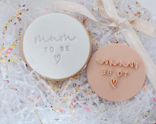 Load image into Gallery viewer, Mum To Be Fondant Cookie Stamp - Made in the UK with Love from House of Toot Sweet - Just £5! Shop now at House of Toot Sweet