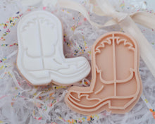 Load image into Gallery viewer, Cowboy Boot Fondant Stamp / Cutter - Made in the UK with Love from House of Toot Sweet - Just £5! Shop now at House of Toot Sweet