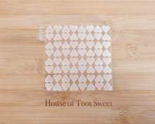 Load image into Gallery viewer, Bold Hearts Pattern Texture Embosser - Made in the UK with Love from House of Toot Sweet - Just £7! Shop now at House of Toot Sweet