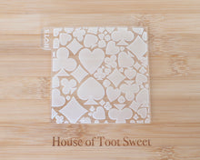 Load image into Gallery viewer, Playing Cards Suite Pattern Texture Embosser - Made in the UK with Love from House of Toot Sweet - Just £7! Shop now at House of Toot Sweet