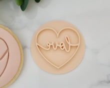 Load image into Gallery viewer, Love You Hearts Fondant Cookie Stamp - Made in the UK with Love from House of Toot Sweet - Just £5! Shop now at House of Toot Sweet