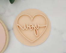 Load image into Gallery viewer, Love You Hearts Fondant Cookie Stamp - Made in the UK with Love from House of Toot Sweet - Just £5! Shop now at House of Toot Sweet