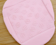 Load image into Gallery viewer, Diamonds Pattern Texture Embosser - Made in the UK with Love from House of Toot Sweet - Just £7! Shop now at House of Toot Sweet
