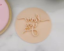 Load image into Gallery viewer, Love You Fondant Cookie Stamp - Made in the UK with Love from House of Toot Sweet - Just £5! Shop now at House of Toot Sweet