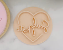 Load image into Gallery viewer, Soul Mate Fondant Cookie Stamp - Made in the UK with Love from House of Toot Sweet - Just £5! Shop now at House of Toot Sweet