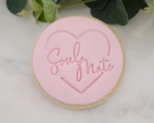 Load image into Gallery viewer, Soul Mate Fondant Cookie Stamp - Made in the UK with Love from House of Toot Sweet - Just £5! Shop now at House of Toot Sweet