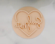 Load image into Gallery viewer, Soul Mate Fondant Cookie Stamp - Made in the UK with Love from House of Toot Sweet - Just £5! Shop now at House of Toot Sweet