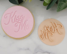 Load image into Gallery viewer, Kiss Me Fondant Cookie Stamp - Made in the UK with Love from House of Toot Sweet - Just £5! Shop now at House of Toot Sweet