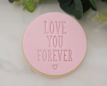Load image into Gallery viewer, Love You Forever Fondant Cookie Stamp - Made in the UK with Love from House of Toot Sweet - Just £5! Shop now at House of Toot Sweet