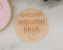 Load image into Gallery viewer, You Make My Lady Bits Blush Fondant Cookie Stamp - Made in the UK with Love from House of Toot Sweet - Just £5! Shop now at House of Toot Sweet